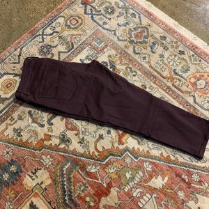 American Eagle Purple High Rise Jegging Crop - 14